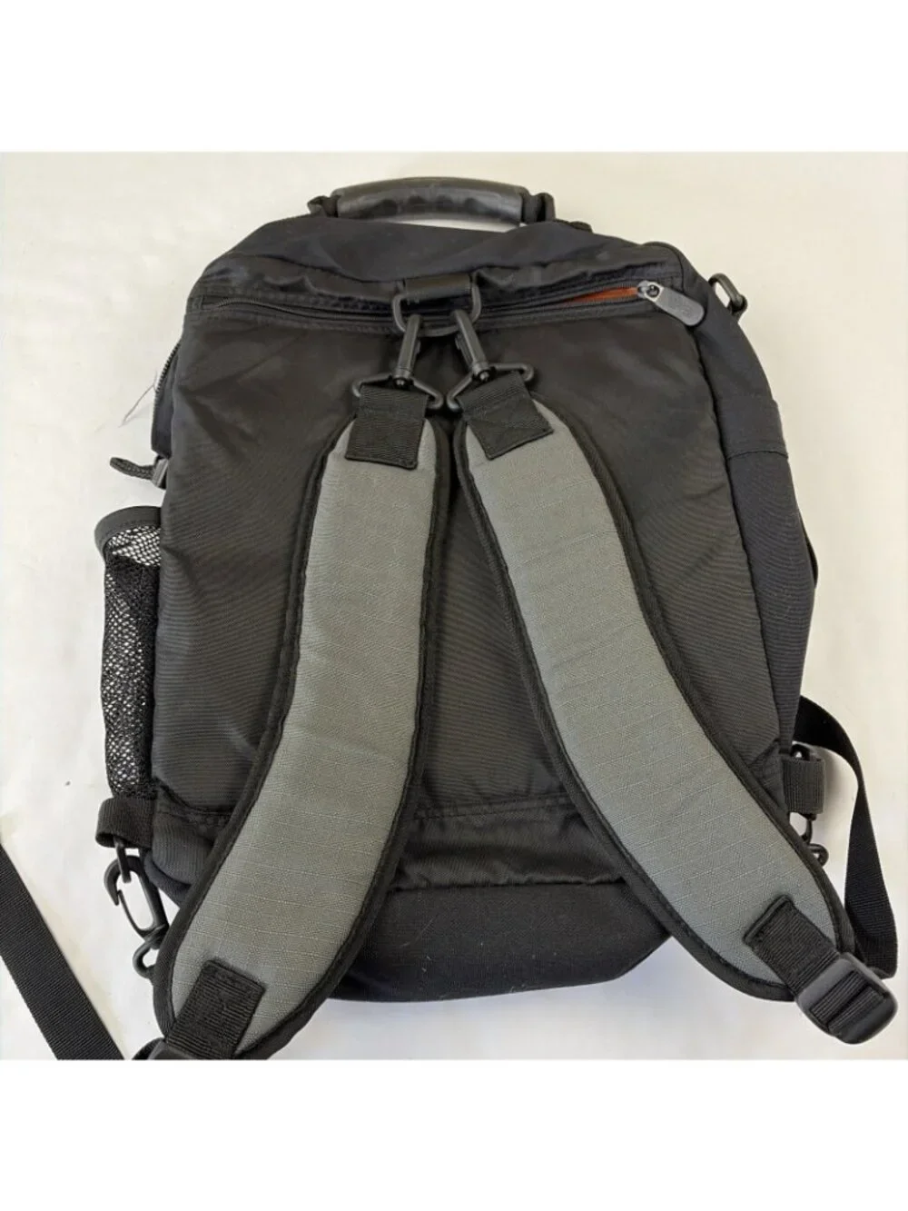 Eddie Bauer Expedition Ready 1920 Daypack Backpack Gray Black Hiking Vintage